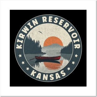 Kirwin Reservoir Kansas Sunset Posters and Art